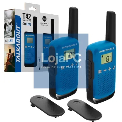 INTERCOMUNICADORES S/ FIOS 16 AUTOCOLANTES 4KM 2X MOTOROLA