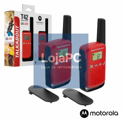Intercomunicadores Talkabout T42 twin-pack MOTOROLA