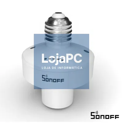 Suporte Para Lâmpada E27 Branco S/ Fios SONOFF