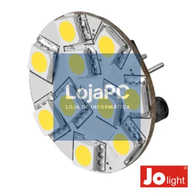 LÂMPADA G4 2.2W 12V 10 LEDS BRANCO FRIO JOLIGHT