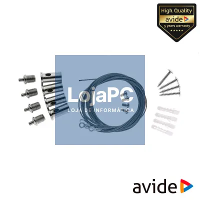 CONJUNTO DE SUSPENSÃO P/ PAINEL LED AVIDE
