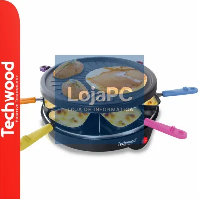 Grelhador Raclette 6 Pessoas 800W TECHWOOD