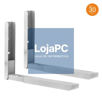 SUPORTE MICROONDAS 285-425MM 30KG BRANCO