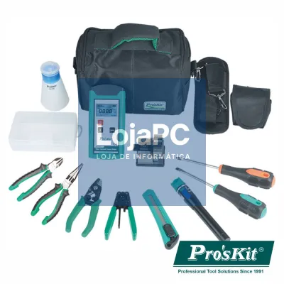 Mala Ferramentas Profissional Fibra Óptica PROSKIT