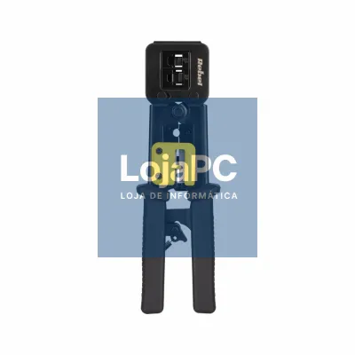 Alicate de Cravar RJ11/RJ12/RJ45 Passante REBEL