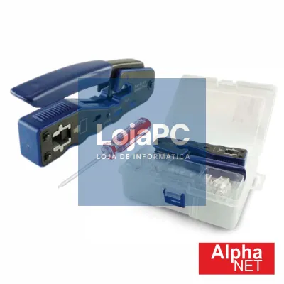 Alicate De Cravar 8p8c/RJ45 Passante ALPHANET