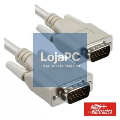 Cabo VGA Macho HD 15p / Macho HD 15p 1.8m ALPHA