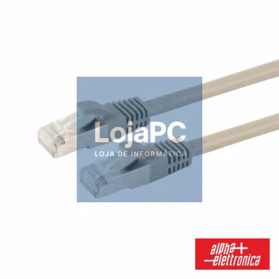 Cabo S/Ftp CAT7 3m LSZH  Cinza ALPHA