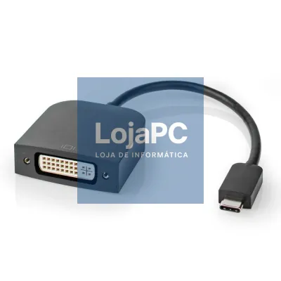 Adaptador USB-C Macho / DVI-D 24+1 Fêmea Preto NEDIS