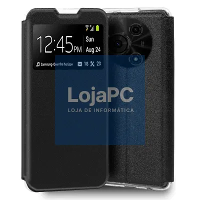 COOL Flip Cover for TCL 605 Smooth Black