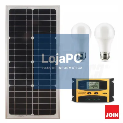 Kit Fotovoltaico 27W 12V S/ Bateria JOIN