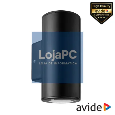 Candeeiro Parede LED 7W 2xGU10 IP65 AVIDE