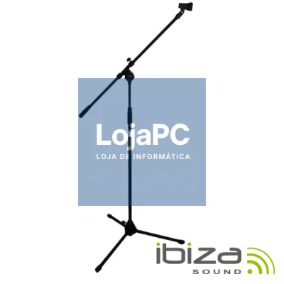 SUPORTE P/ MICROFONE UNIVERSAL C/ ADAPTADOR IBIZA