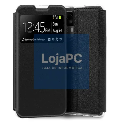 COOL Flip Cover for Xiaomi 12T / 12T Pro Smooth Black