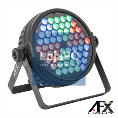 Projetor Par C/ 60 LEDS 3W RGBW DMX AFXLIGHT