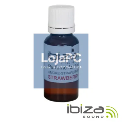 FRAGRÂNCIA P/ MÁQUINA FUMOS MORANGO CONCENTRADO IBIZA