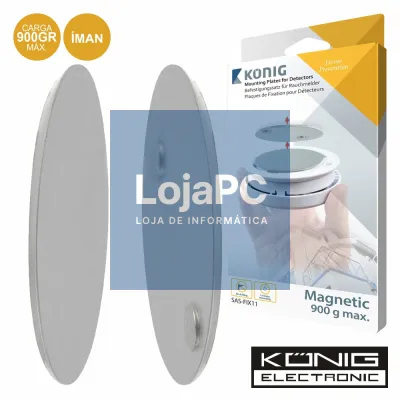BASE MAGNETICA P/ DETECTORES MOVIMENTO/GÁS/FUMO KONIG
