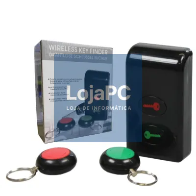 CONJUNTO DE 2 PORTA-CHAVES E RECEPTOR C/DETECTOR