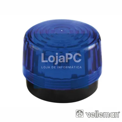 LÂMPADA ESTROBOSCÓPICA 12VDC AZUL VELLEMAN