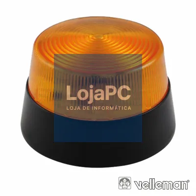 FLASH ELECTRÓNICO ÂMBAR 15 LEDS VELLEMAN
