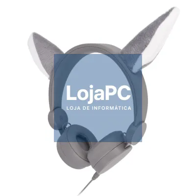 Auscultadores Stereo C/ Fios Wolfy