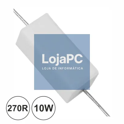 RESISTÊNCIA BOBINADA 270R 10W