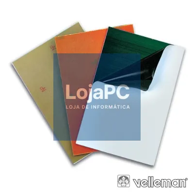 PLACA CI PRÉ-SENSIBLIZADA FIBRA VIDRO DUPLA 100X220 VELLEMAN