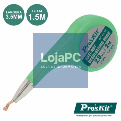 MALHA DESSOLDADORA 3.5MM 1.5M PROSKIT