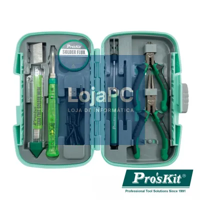 Kit Ferramentas de Soldadura C/ 8 Peças PROSKIT