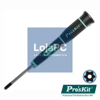Chave Torx C/ Furo T20H de Precisão PROSKIT