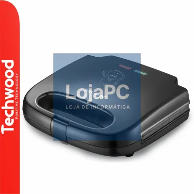 Tostadeira Anti-Aderente Preto 800W TECHWOOD