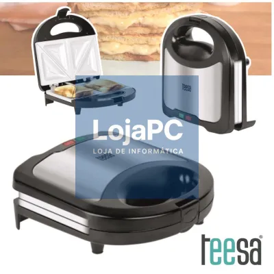 TOSTADEIRA ANTI-ADERENTE 800W TEESA