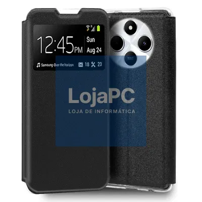 COOL Flip Cover for Xiaomi Redmi 14C / Poco C75 Smooth Black