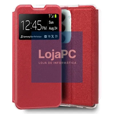 COOL Flip Cover for Xiaomi Redmi 15 / 15 5G Smooth Red
