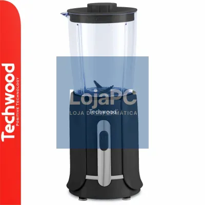 Liquidificador 300W 0.5L C/ Copo Preto TECHWOOD
