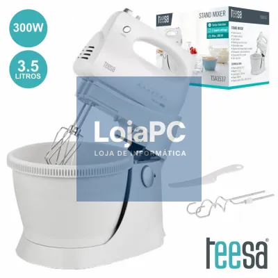 BATEDEIRA ELÉTRICA 300W 5 VELOCIDADES C/ TAÇA 3.5L TEESA