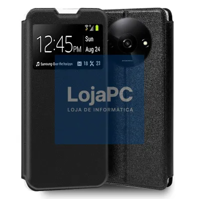 COOL Flip Cover for Xiaomi Redmi A3 Smooth Black