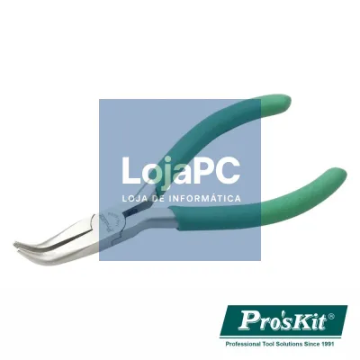 ALICATE DE PONTAS PLANAS CURVAS 130MM PROSKIT
