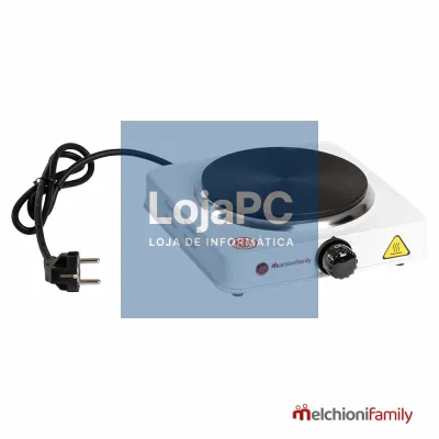 Fogão Elétrico 1 Placa 1000W Branco MelchioniFamily