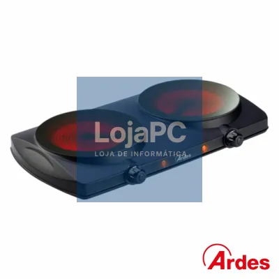 Placa de Vitrocerâmica Dupla Infravermelhos 2500W ARDES