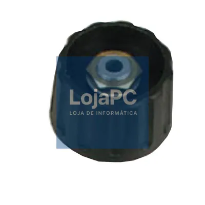 BOTÃO PRETO 21x6MM