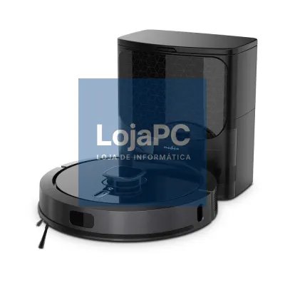 Robô Aspirador Inteligente WiFi Com Base Autolimpeza NEDIS