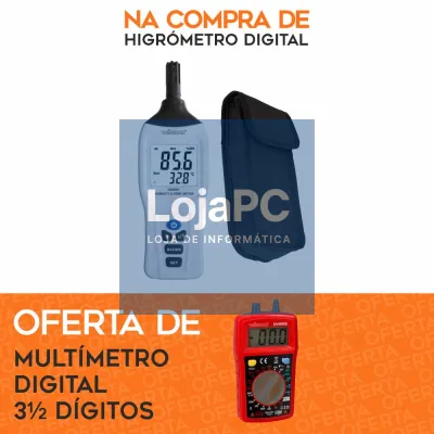 Higrómetro Digital C/ OFERTA Multímetro Digital