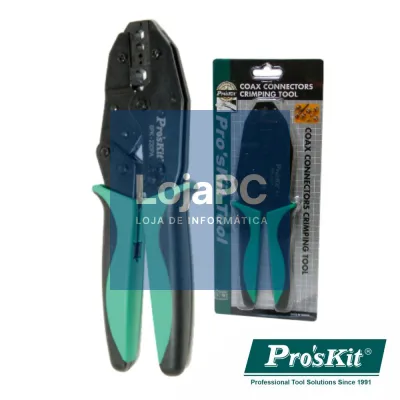 ALICATE DE CRAVAR FICHAS COAXIAIS RG PROSKIT