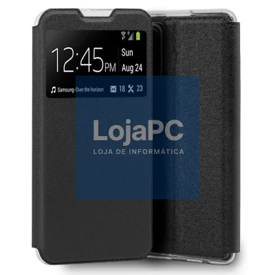 COOL Flip Cover for Xiaomi Redmi Note 10 5G / Pocophone M3 Pro 5G Smooth Black