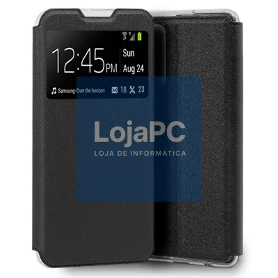 COOL Flip Cover for Xiaomi Redmi Note 10 Pro Smooth Black