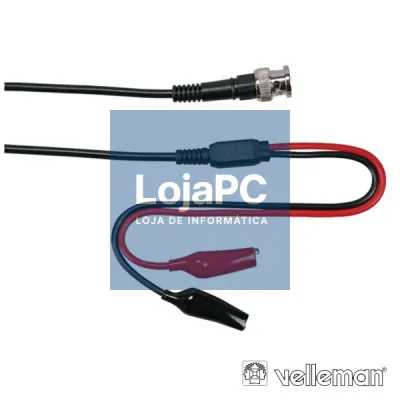 CONJUNTO PONTAS DE PROVA BNC CROCODILOS VELLEMAN
