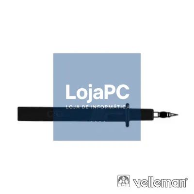 PONTA DE PROVA DE SEGURANÇA C/ DUPLA FUNÇÃO 4MM PRETA
