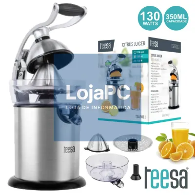 ESPREMEDOR DE CITRINOS 130W 350ML 114RPM TEESA
