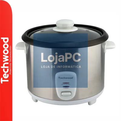Panela Elétrica P/ Arroz 1.8L 700W Inox TECHWOOD